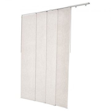 VEVOR Panelne zavesne lamele 218x243x7 cm svetlo siva