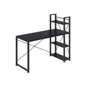 Songmics Pisarna 120x137.2x56 cm Črna