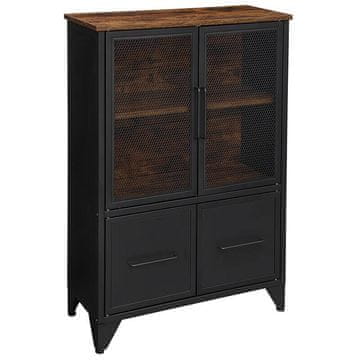 Songmics Shramba omara, LSC053B01, 70x33x100 cm, rjava