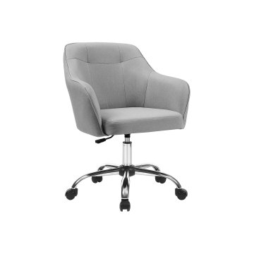 Songmics Pisarna stol 65x69x83-93 cm Siva