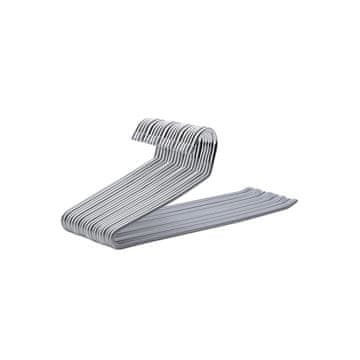 Songmics Obešalniki za hlače, paket 20 kosov, 38x14.5x0.5 cm, sivi