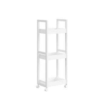 Songmics Kopalniška polica 20x30x80 cm bela