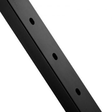 VEVOR Steber za kabelsko ograjo 91.4x2.5x5.1 cm črne barve
