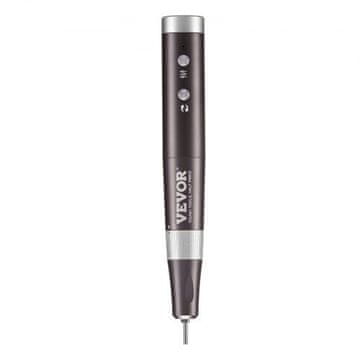 VEVOR Nail Drill UV-1003 188x23x23 mm Črna