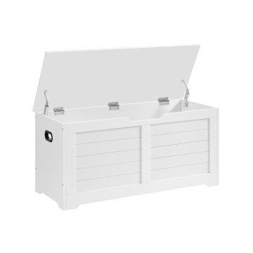 Songmics Shramba klop, 100x40x46 cm, bela