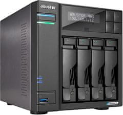 Asustor Asustor LOCKERSTOR 4 Gen2 (AS6704T) NAS namizni, Intel Celeron N5105, 4 GB DDR4 RAM, 0 TB