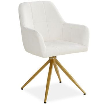 Homestyle4U Jedilni stol, 56x86x60 cm, bež