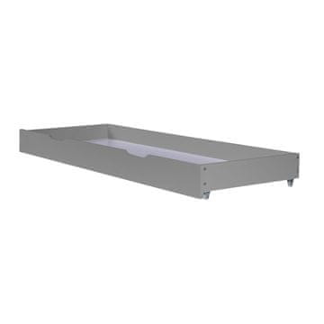 Homestyle4U Posteljni predal, 173x63x16 cm, siva