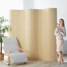 Homestyle4U Pregradna stena, 200x250 cm, bež
