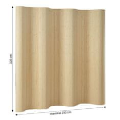 Homestyle4U Pregradna stena, 200x250 cm, bež