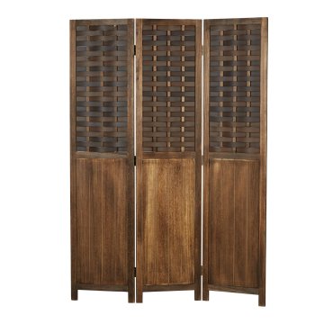 Homestyle4U Pregrada za prostor, 170x120x2 cm, rjava
