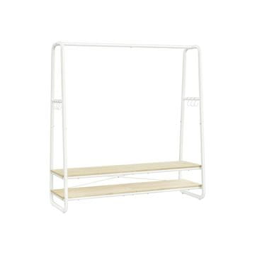 Songmics Oblekalni regal 45x138x160 cm Bež