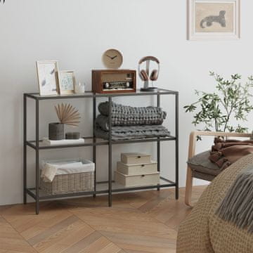 Songmics Konsolna miza 100x30x73 cm Črna
