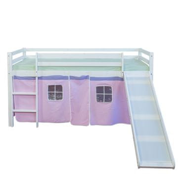 Homestyle4U Pograd, 207,5x110x219,5 cm, roza
