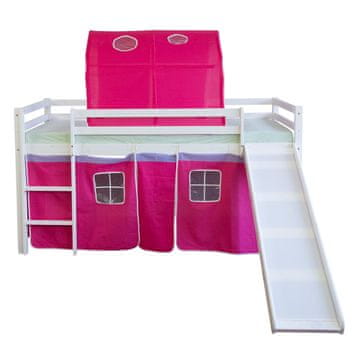 Homestyle4U Pograd, 207,5x110x219,5 cm, rdeča