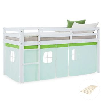 Homestyle4U Pograd, 207,5x110x99,5 cm, zelena