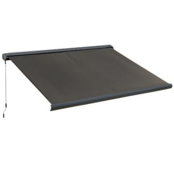Homestar Električni nadstrešek 300x250 cm temno siv