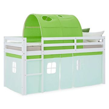 Homestyle4U Pograd, 207,5x160x99,5 cm, zelena