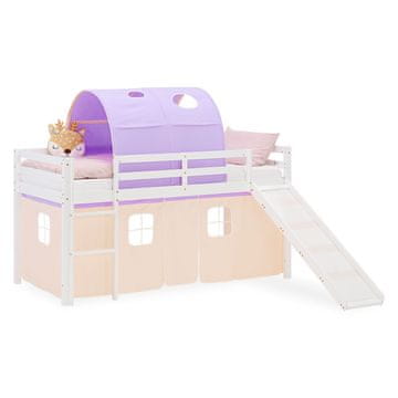 Homestyle4U Pograd, 207,5x160x217,5 cm, bela, s shrambo