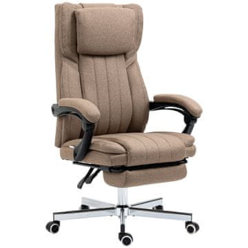 Homestar Ergonomski pisarniški stol z masažno funkcijo 65x61x105 cm rjav
