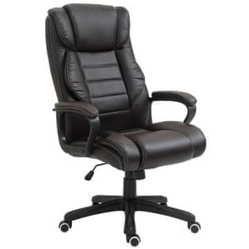 Homestar Ergonomski pisarniški stol z masažno funkcijo 64x74x112-120 cm rjav