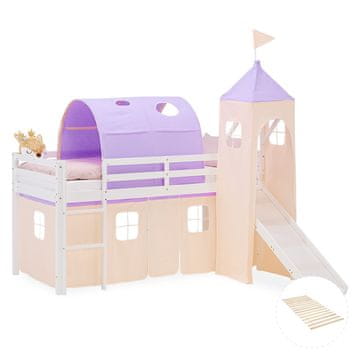 Homestyle4U Pograd, 207,5x228x217,5 cm, bela