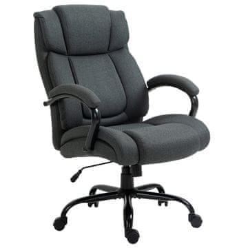 Homestar Pisarna stol Ergonomičen pisarniški stol 72,5x83x110-118 cm Siva