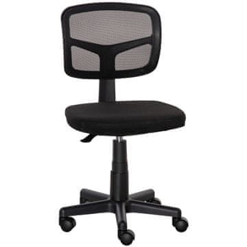 Homestar Pisarna stol Ergonomičen pisarniški stol 43x48x77,5-89,5 cm Črna