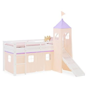 Homestyle4U Pograd, 207,5x228x217,5 cm, bela