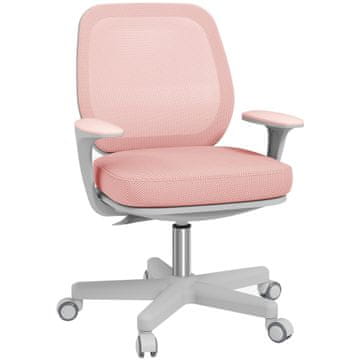 Homestar Pisarna stol 55x48x82,5-94,5 cm roza