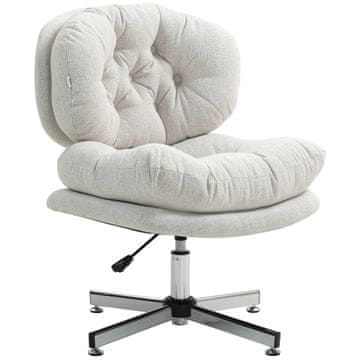 Homestar Pisarna stol 65x65x84-94 cm Bela