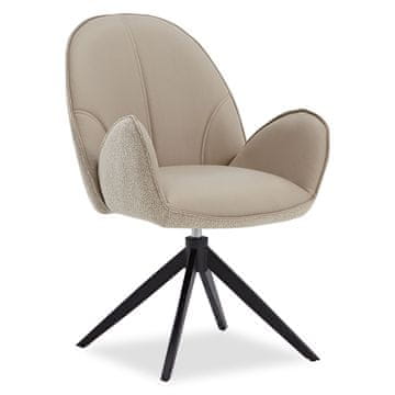 Homestyle4U Jedilni stol, 60x90x59 cm, bež
