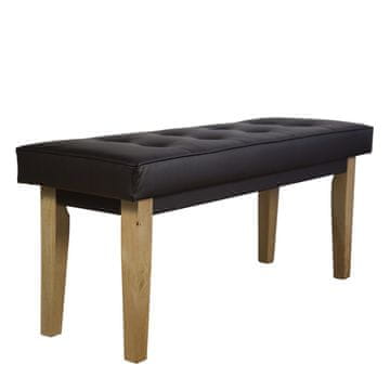 Homestyle4U Klop, 103x41x47 cm, rjava