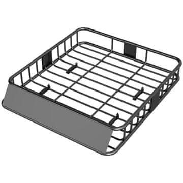Homestar Strešni prtljažnik 110,5x99,5x18,5 cm Črn