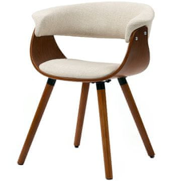 Homestar Jedilni stol 62x55x75 cm bež