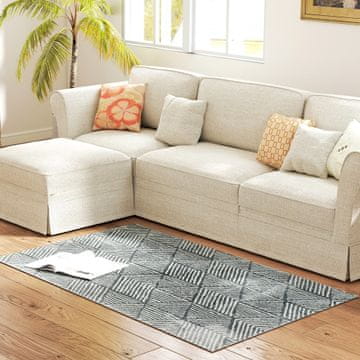 Homestar Preproga za dnevno sobo 150x80x1,5 cm temno siva