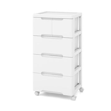 Costway Mobilni shranjevalni kabinet s 5 predali