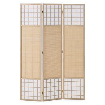 Homestyle4U Pregrada za prostor, 170x120x2 cm, rjava