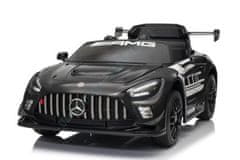 Costway Otroški avto na daljinsko vodenje Mercedes-AMG GT3 s 3 prestavami črn