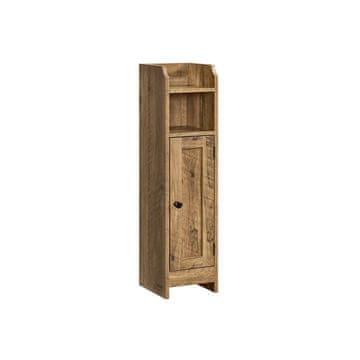 Songmics Kopalniška omarica 20x18x80 cm rjava