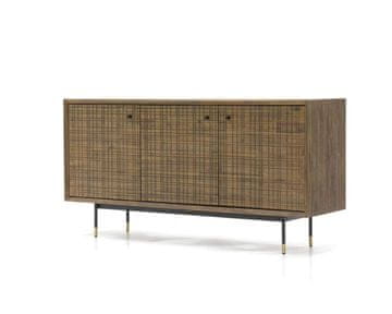 Livin Hill Komoda, MAZD01, 160x80x45 cm, rjava
