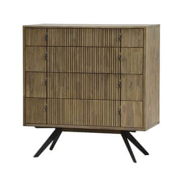 Livin Hill Predalnik, MASB03, 100x104x45 cm, rjav