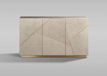Livin Hill Komoda, ST801, 150x86x40 cm, zlata
