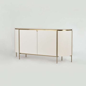 Livin Hill Komoda, ST121, 180x90x40 cm, umazano bela