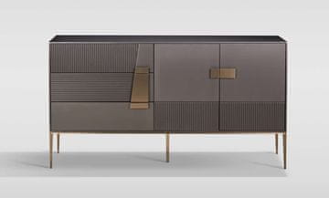 Livin Hill Komoda, ST102B, 160x86x40 cm, siva