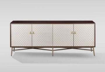 Livin Hill Komoda, ST198, 180x70x40 cm, rjava
