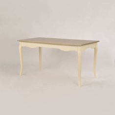 Livin Hill Jedilna miza, PE026, 160x78x80 cm, krem