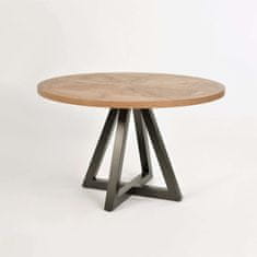 Livin Hill Jedilna miza, IN09-0, 125x76,5x125 cm, rjava