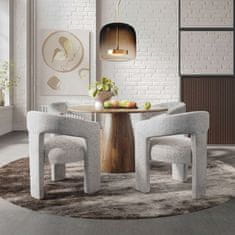 Livin Hill Jedilna miza, AV2271-50, 127x76x127 cm, rjava