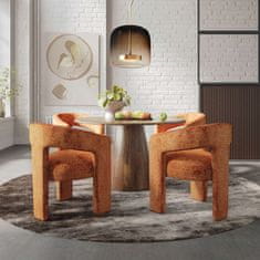 Livin Hill Jedilna miza, AV2271-50, 127x76x127 cm, rjava